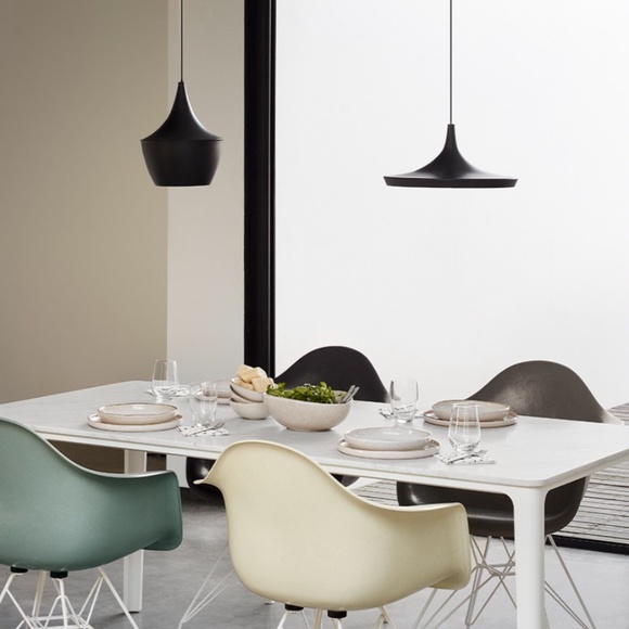 Tom Dixon Beat Wide Grey Pendant Light - Picture 6 of 8